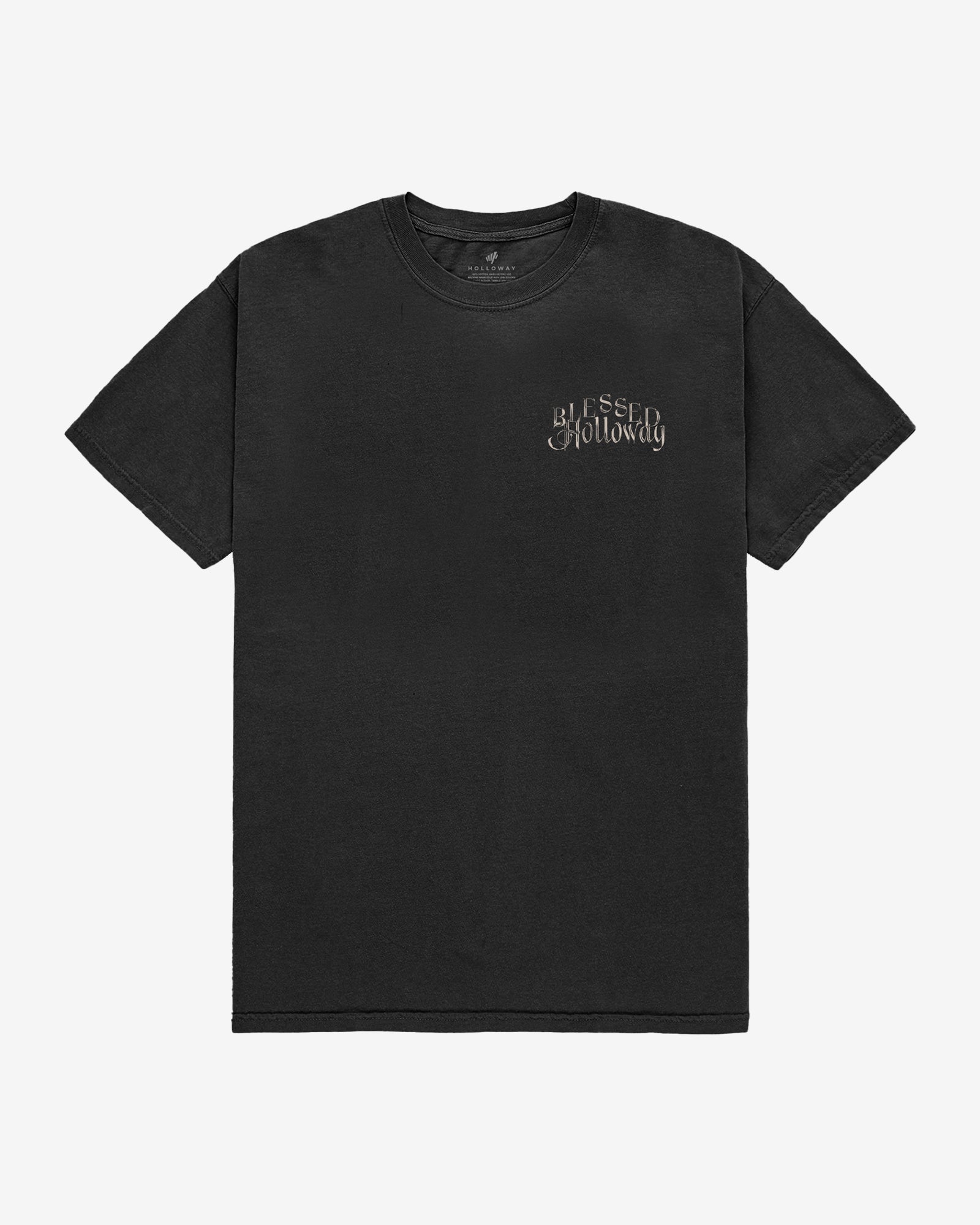 Blessed Holloway Vintage Black Tee – MAX HOLLOWAY | Official Online Store